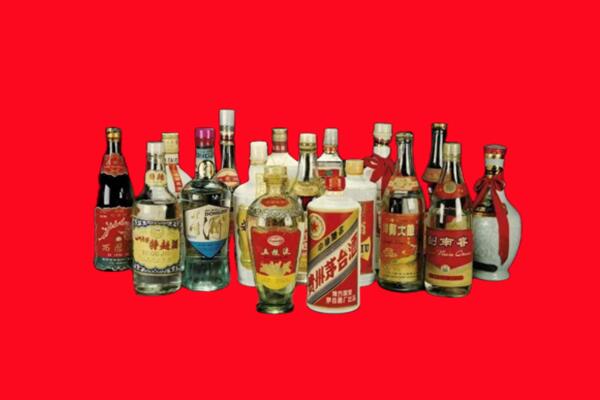 港口镇回收老酒